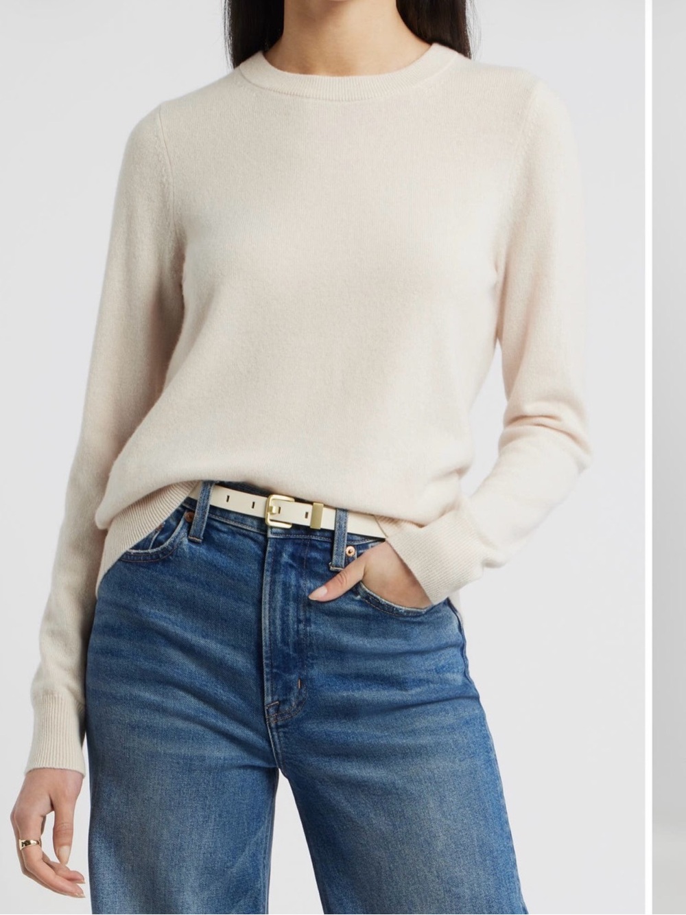 Cashmere Crewneck Sweater